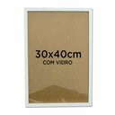Ver imagem 1 de Moldura para Quadro Decorativo 30x40cm com Vidro - Várias Cores