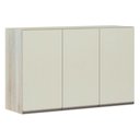 Ver imagem 1 de Armário Para Cozinha 120cm 3 Portas Legno Crema C/Kashmir