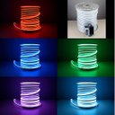 Ver imagem 2 de Mangueira Led Neon Rgb Colorida 16m Controle Fonte 220v