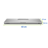 Depurador de Ar Exaustor 60 Cm para Cozinha Parede Prata Bivolt Colormaq - 4