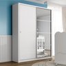 Guarda-Roupa Solteiro com Espelho 2 Portas de Correr Alegro Henn - 6