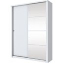 Ver imagem 3 de Guarda-Roupa Solteiro com Espelho 2 Portas de Correr Alegro Henn