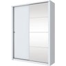 Guarda-Roupa Solteiro com Espelho 2 Portas de Correr Alegro Henn - 3