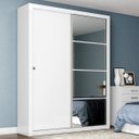 Ver imagem 1 de Guarda-Roupa Solteiro com Espelho 2 Portas de Correr Alegro Henn