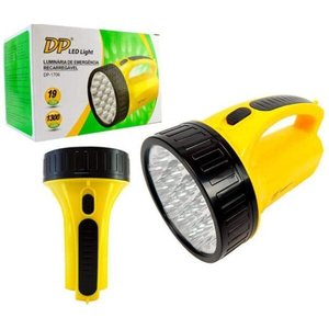 Lanterna 19 Leds Potente Holofote Bivolt Recarregável