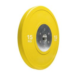 Anilha Olímpica Bumper Plate para musculação 15kg Wct Fitness 10100415 - 1 Anilha Olímpica Bumper Plate para musculação 15kg Wct Fitness 10100415 - 1