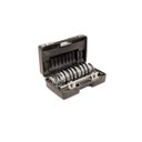 Ver imagem 7 de Kit Completo Anilhas Cromadas + Halteres com rosca na maleta 12kg - WCT Fitness 217