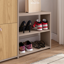 Ver imagem 5 de Sapateira Vertical 3 Gavetas Organizadora Banco Quarto Moderna Dakota - Fendi / Hanover