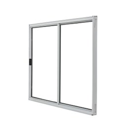 Janela Vitro 2 Folhas 100x120 S/grade Alumínio Branco - 1