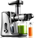 Ver imagem 1 de Amzchef Juicer Cold Press com 2 Modos e Garrafa 500ml (cinza)