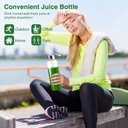Ver imagem 4 de Amzchef Juicer Cold Press com 2 Modos e Garrafa 500ml (cinza)