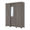 Guarda-Roupa Casal 6 Portas 3 Gavetas Briz - 2