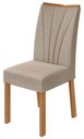 Ver imagem 7 de Conjunto Mesa 120cm Celebrare com Vidro e 4 Cadeiras Apogeu - Lopas Amendoa Clean/rinzai Bege