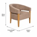 Ver imagem 3 de Kit com 02 Poltronas Belleve Premium