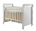 Ver imagem 2 de Quarto de Bebê Ariel 4 Portas e Berço Americano Mirelle Branco Brilho com Colchão Ortobom - Carolina