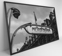 Ver imagem 6 de Quadro Metro Paris - 120x80 Cm - Vidro Impresso