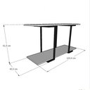 Ver imagem 2 de Prateleira Industrial Suspensa Estante Parede Nicho Cinza Cozinha Escritorio Sala Quarto Infantil