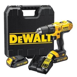Furadeira Parafusadeira Impacto Profissional 13mm 20v c2 Baterias Dewalt DCD776C2-BR+Tesoura  - 4