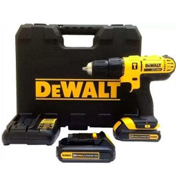 Furadeira Parafusadeira Impacto Profissional 13mm 20v c2 Baterias Dewalt DCD776C2-BR+Tesoura  - 3