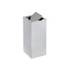 Lixeira em Aço Inox 30l Basculante Quadrada - 1