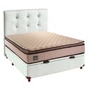 Ver imagem 4 de Cama Box Bau com Colchão Casal D45 Belmont Hellen + Cabeceira Branco