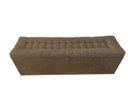 Ver imagem 3 de Recamier Puff Baú Beira de Cama de Cama Box Queen Size 1,58cm - 100% Mdf - Marrom Claro