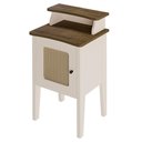Ver imagem 1 de Mesa de Apoio Mdf Sala 43 Cm 4518 Pinho Off White Arly Pinho Off White