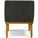 Ver imagem 2 de Kit 2 Poltronas Decorativas para Beatriz Linho Chumbo - Lyam Decor