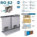 Ver imagem 2 de Sistema Deslizante RO 62 4030 Universal - Rometal