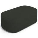Ver mais imagens de Cabeceira Cama Box 100cm Lanna com Puff Recamier Doha W01 Linho Verde Musgo - Lyam Decor