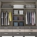 Ver imagem 3 de Guarda-Roupa Casal 6 Portas 9 Gavetas Lara Henn