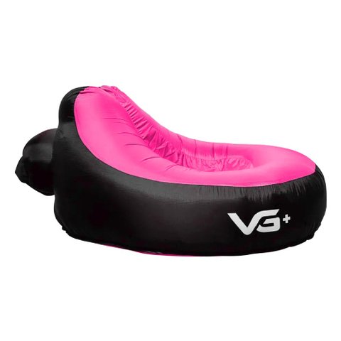 Sofá de Ar Hug Bag Inflável Camping Relaxante Vg+