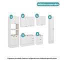 Ver imagem 5 de Armário de Cozinha Completa com Balcão Milla Suri Carraro Branco