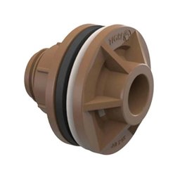 Adaptador com flange 1.1/4" Tigre - 1
