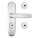 Ver imagem 1 de Kit Fechadura Zamac Stam 40mm 2 Fechadura Tetra Acab Inox 1800/09