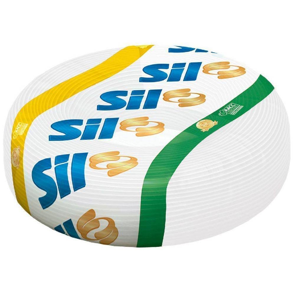 Cabo Flexível 10mm 10m Pocket Branco Sil - 1