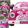Carro Eletrico Zippy Toys Minnie Mouse 6v com Controle Rosa - 4