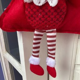 Enfeite Natalino Maçaneta Boneco Papai Noel Árvore Natal - 5
