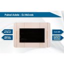 Ver imagem 6 de Home P/ Tv até 65 Pol Adele C/ Led e Nichos 180x189cm Off White - Dj Móveis