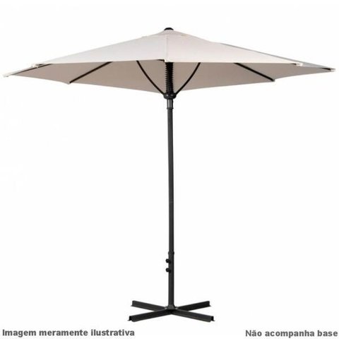 Ombrelone Itapuã 300X260 Aut. Bege 9004 Mor