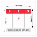 Ver imagem 7 de Dormitório de Casal sem Cama 1223s Carvalho Claro
