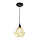 Ver imagem 1 de Luminária Pendente Aramado Modelo Diamante