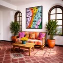 Ver imagem 4 de Quadro Canvas Picasso Frame Posters 60x40cm Mold Branca