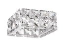 Ver imagem 4 de Spot Cristal Embutido Quadrado Pastilhas K9 10cm 1xg9 Ac629