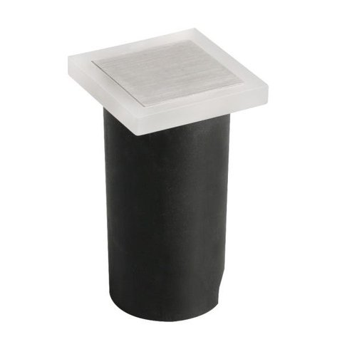 Spot Embutido LED Solo Quadrado 1W 3000K Quente Ip67 Ali62