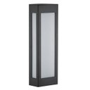 Ver imagem 1 de Arandela Externa 40cm E-27 Preto Retangular Alz66