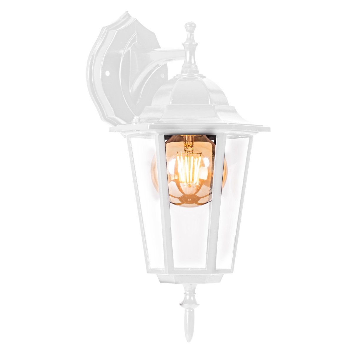 Luminária de Parede Arandela Colonial 5306 Iluminação Branca E27 - 2