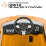 Mini Carro Elétrico Infantil Lamborghini Centenari 12v Motorizado Controle Laranja Importway Bw305lr - 5