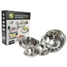 CONJUNTO DE TIGELAS SALADEIRAS EM AÇO INOX - 5 PEÇAS HOME & MORE Tigela Inox Saladeira - 1