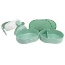 Ver imagem 4 de (lifestyle) Kit Marmita e Garrafa de 3 Peças - Verde